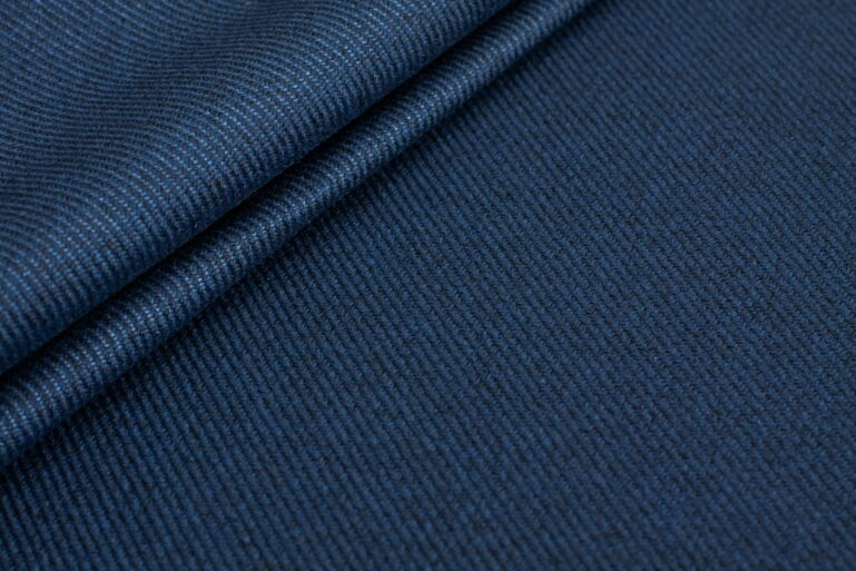 Tkanina obiciowa na meble William deep blue - obrazek 2