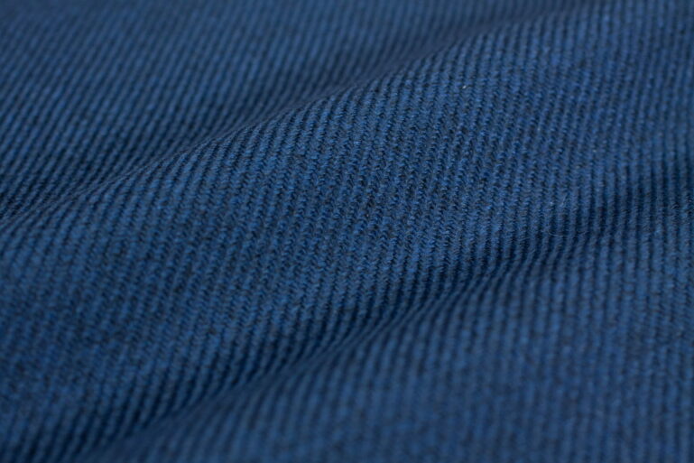 Tkanina obiciowa na meble William deep blue - obrazek 3