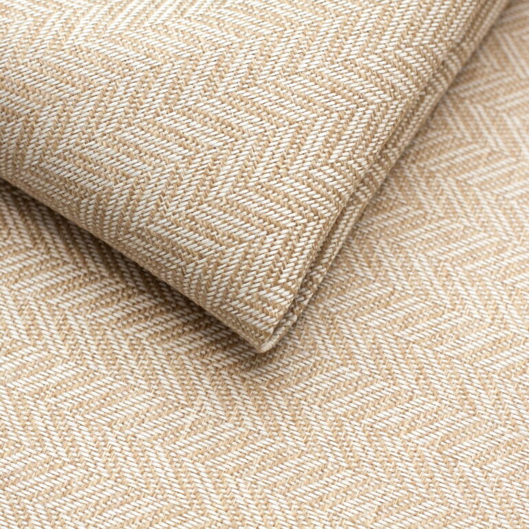 Tkanina obiciowa na meble Henry (jodełka) beige