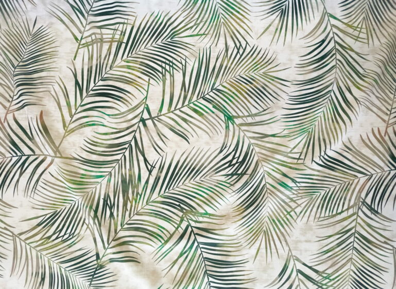 Tkanina outdoor nieprzemakalna Botanical cream - obrazek 5