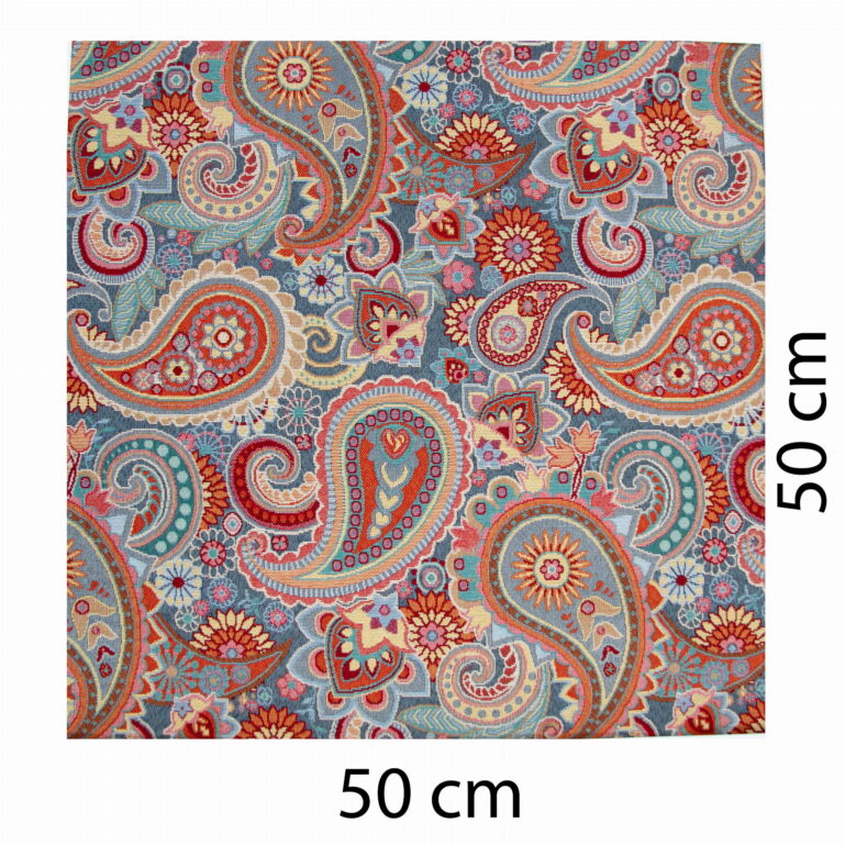 Tkanina obiciowa Unica Paisley szer. 280cm - obrazek 3