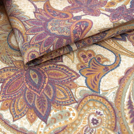 Tkanina obiciowa Paisley Lilac