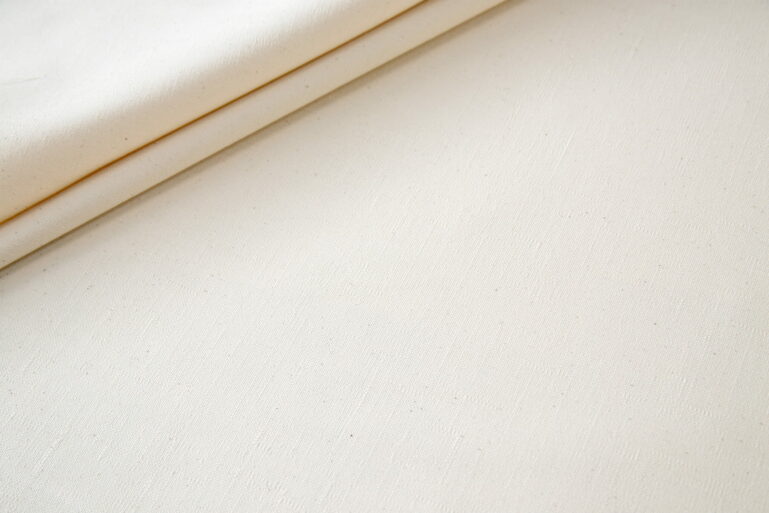 Bawełniana Tkanina obiciowa Nature line cream - obrazek 2