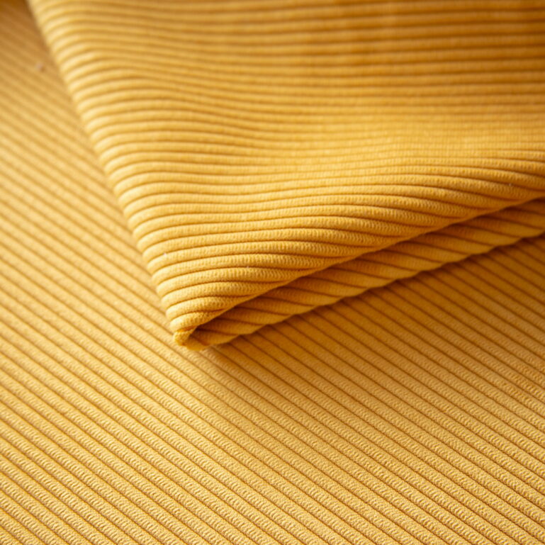 Tkanina obiciowa sztruks Corduroy mostaza