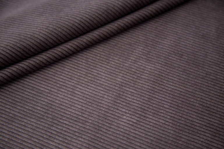 Tkanina obiciowa sztruks Corduroy ebony - obrazek 2