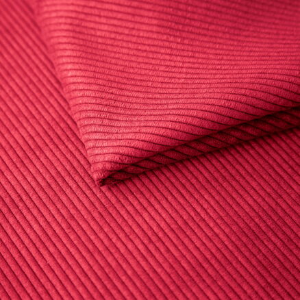 Tkanina obiciowa sztruks Corduroy red