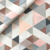 Tkanina tapicerska Triangle Pink