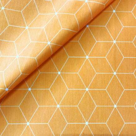 Tkanina tapicerska Geometric Yellow