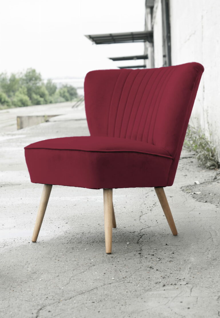 Magiczny Velvet  Riviera  Bordeaux 61 - obrazek 2
