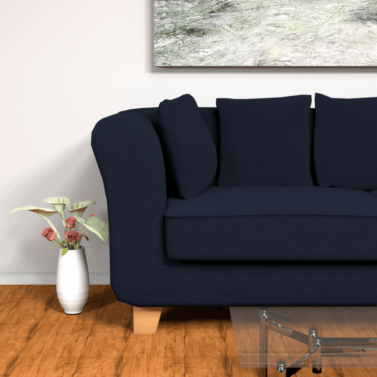 Tkanina meblowa Inari 80 Navy Blue - obrazek 2
