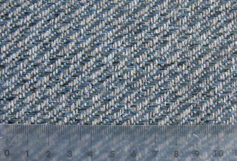 Tkanina obiciowa Chanel 771 blue Easy Clean - obrazek 3