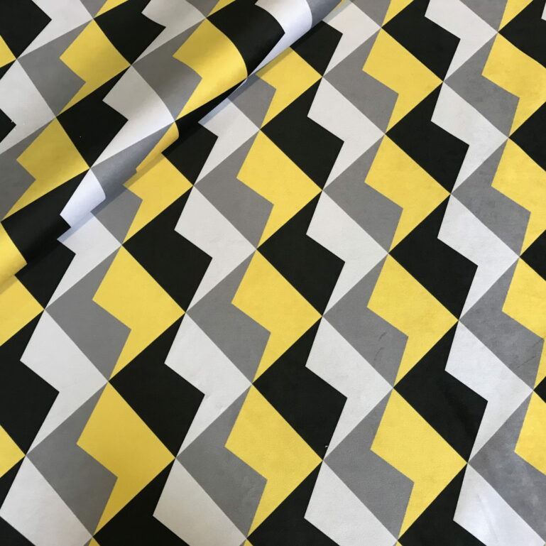 Tkanina obiciowa Zig-Zag